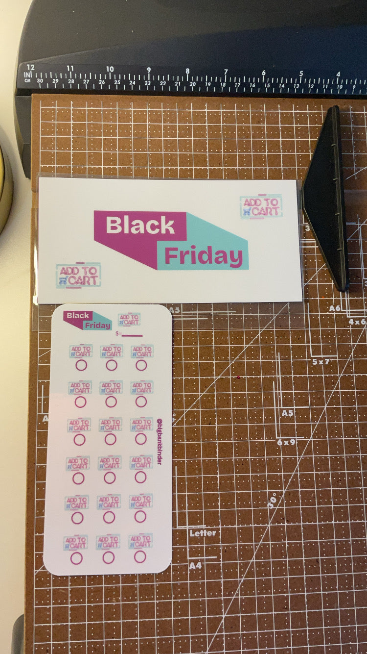 Black Friday Savings Challenge A6