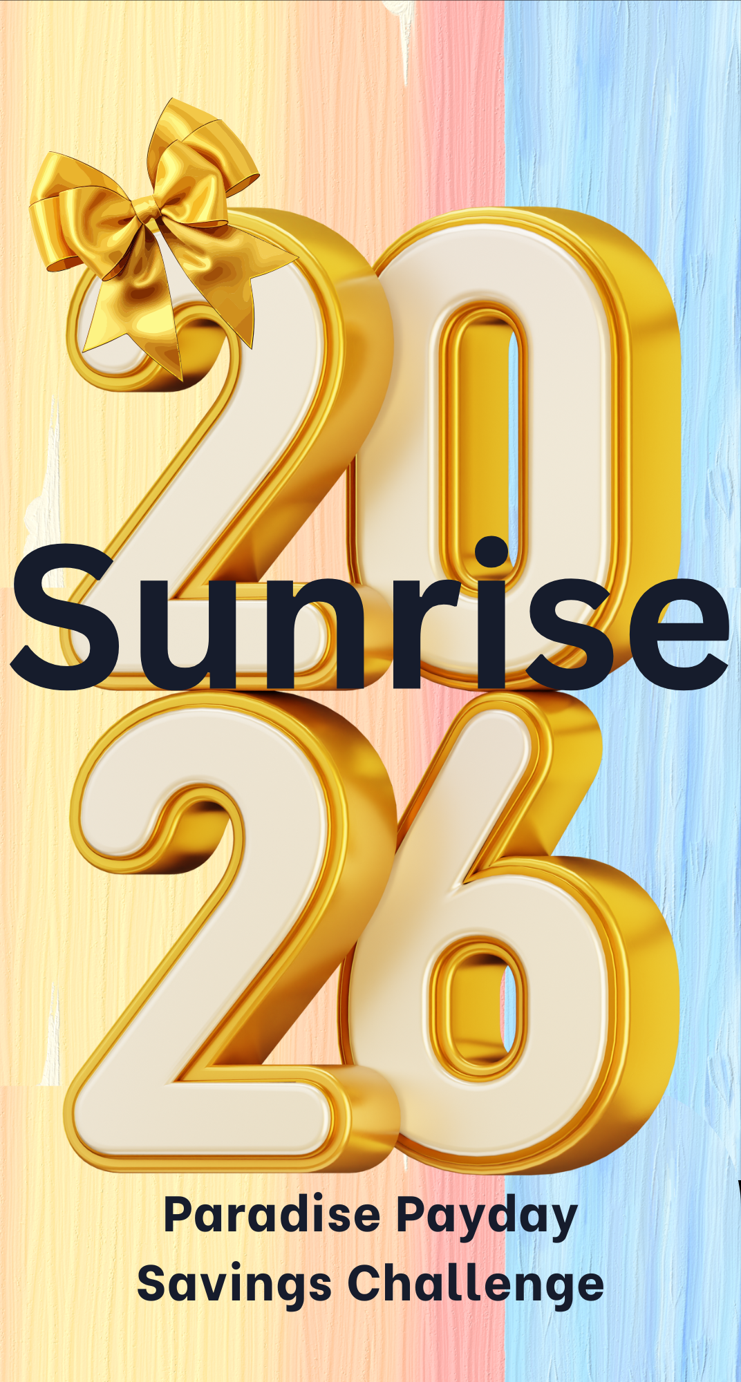 Paradise Payday Savings Challenge