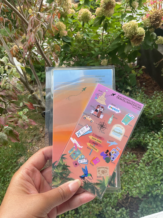 Travel/adventure savings challenge