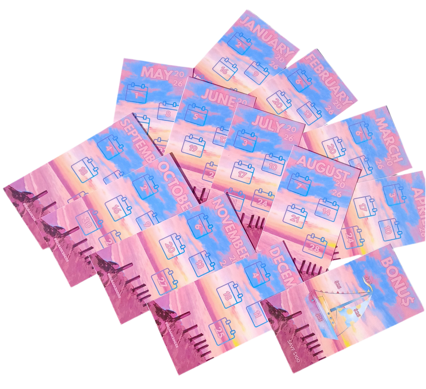 2026 Paradise Payday Challenge 🌺💵 52 fri-yay challenge