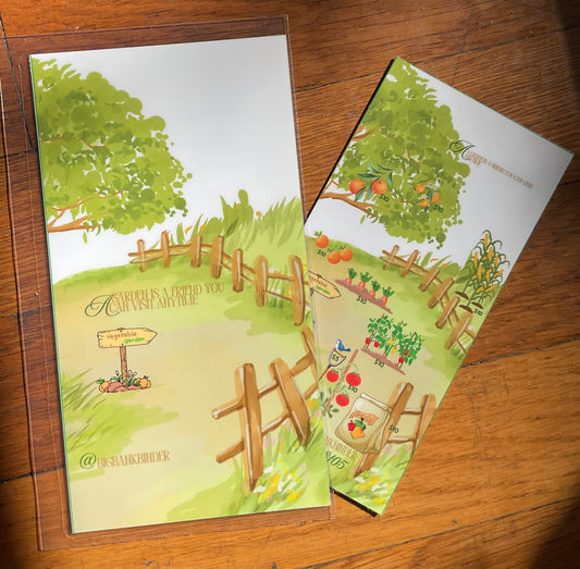 $105 a garden is a friend you can visit anytime savings challenge