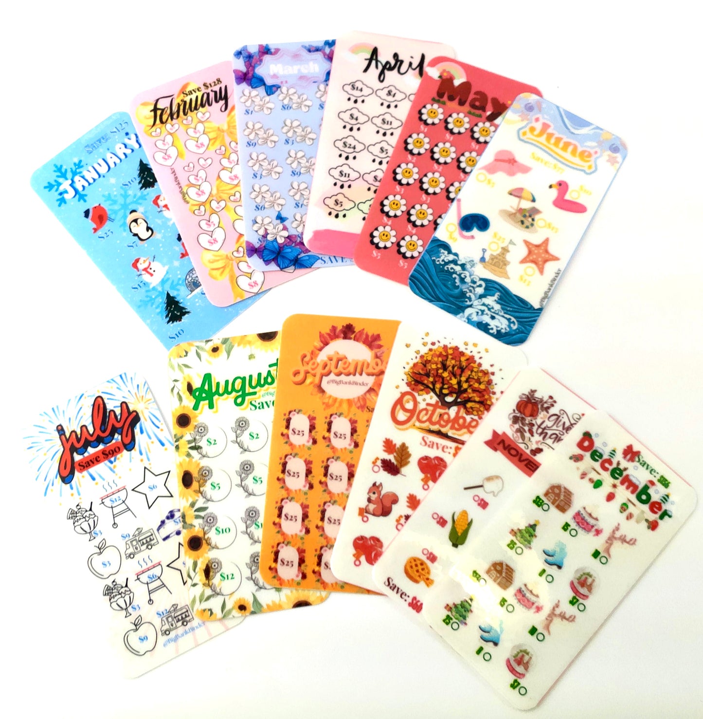 Big Bank 12 Month Savings Challenge