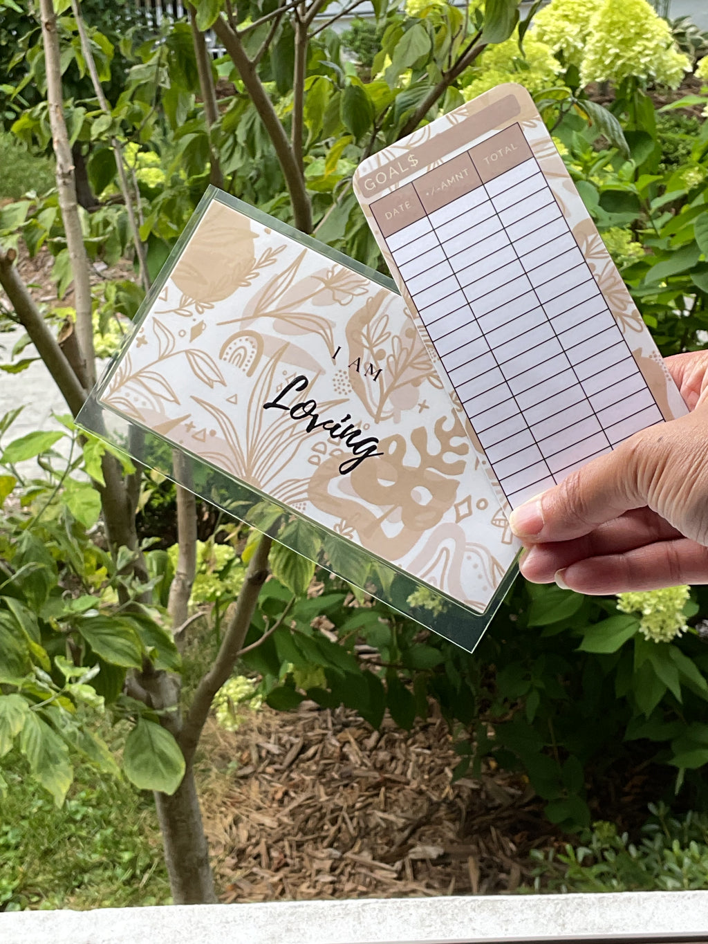 “Know that you are loved” cash envelope and budget tracker set