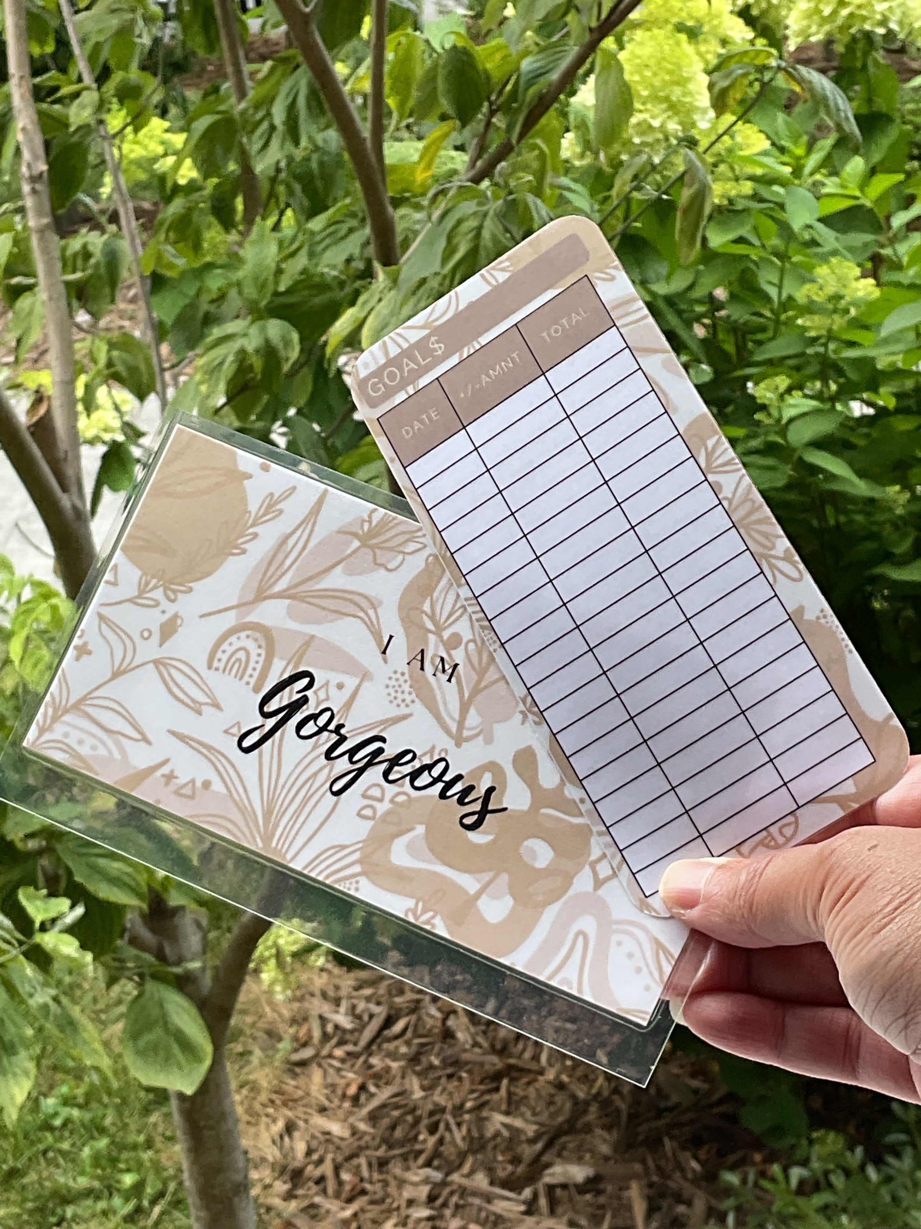 “Know that you are loved” cash envelope and budget tracker set