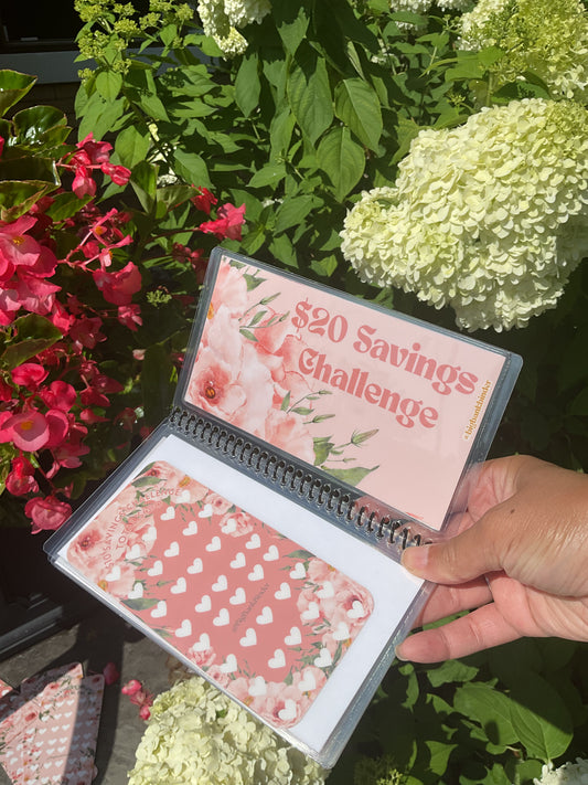Bloom Savings Challenge $1, $2, $5, $10, and $20