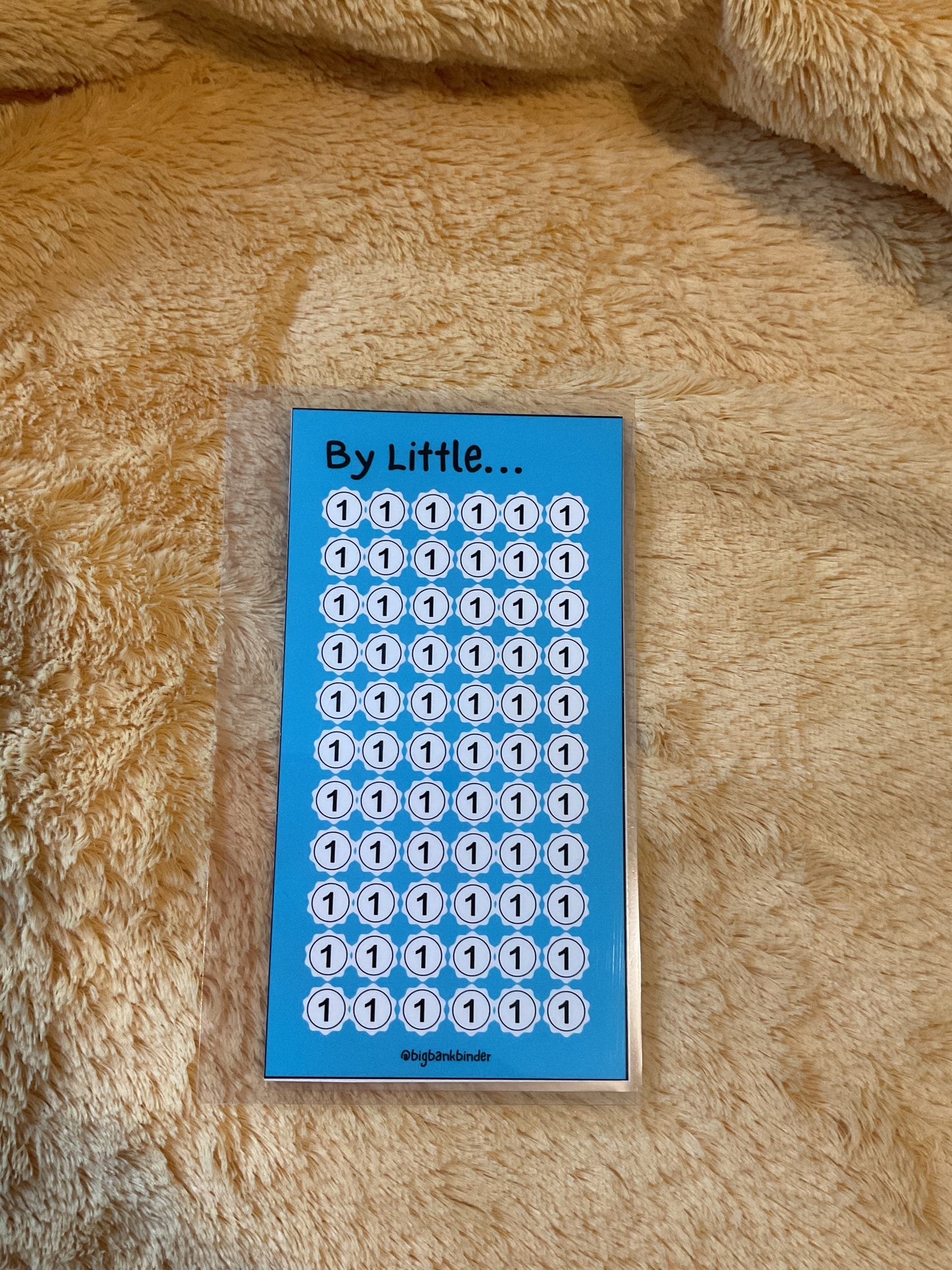 Little by little savings cash envelopes