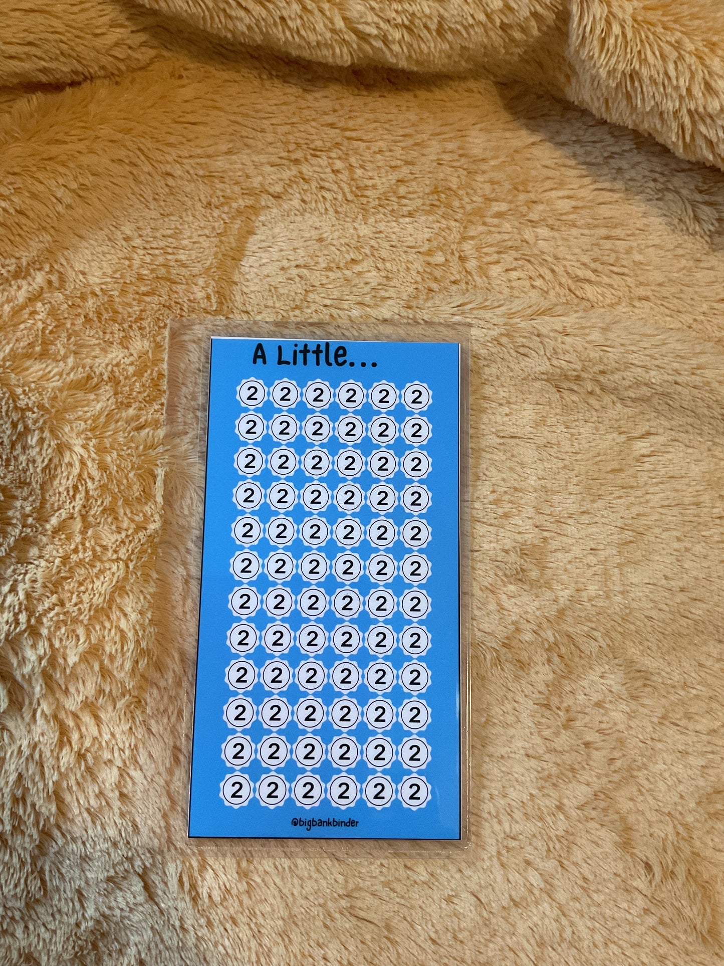 Little by little savings cash envelopes