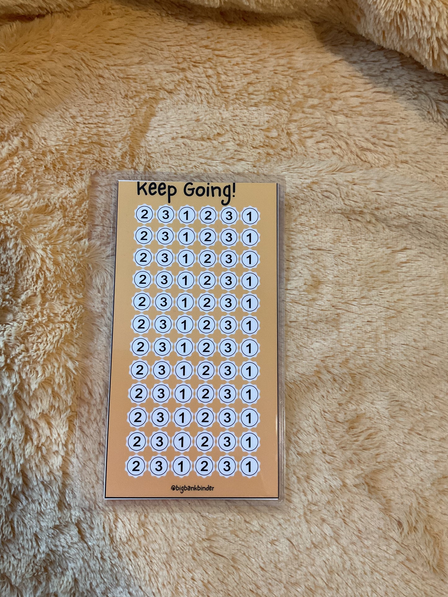 Little by little savings cash envelopes