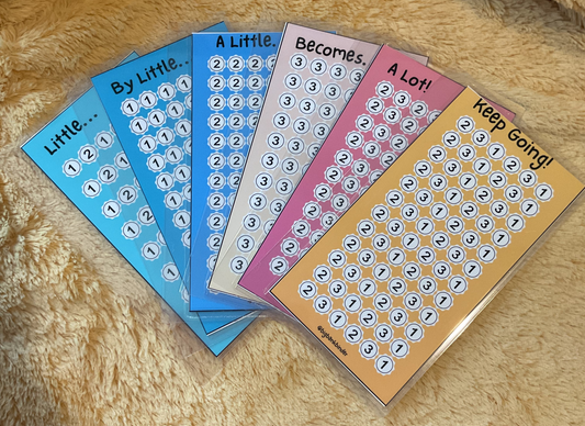 Little by little savings cash envelopes