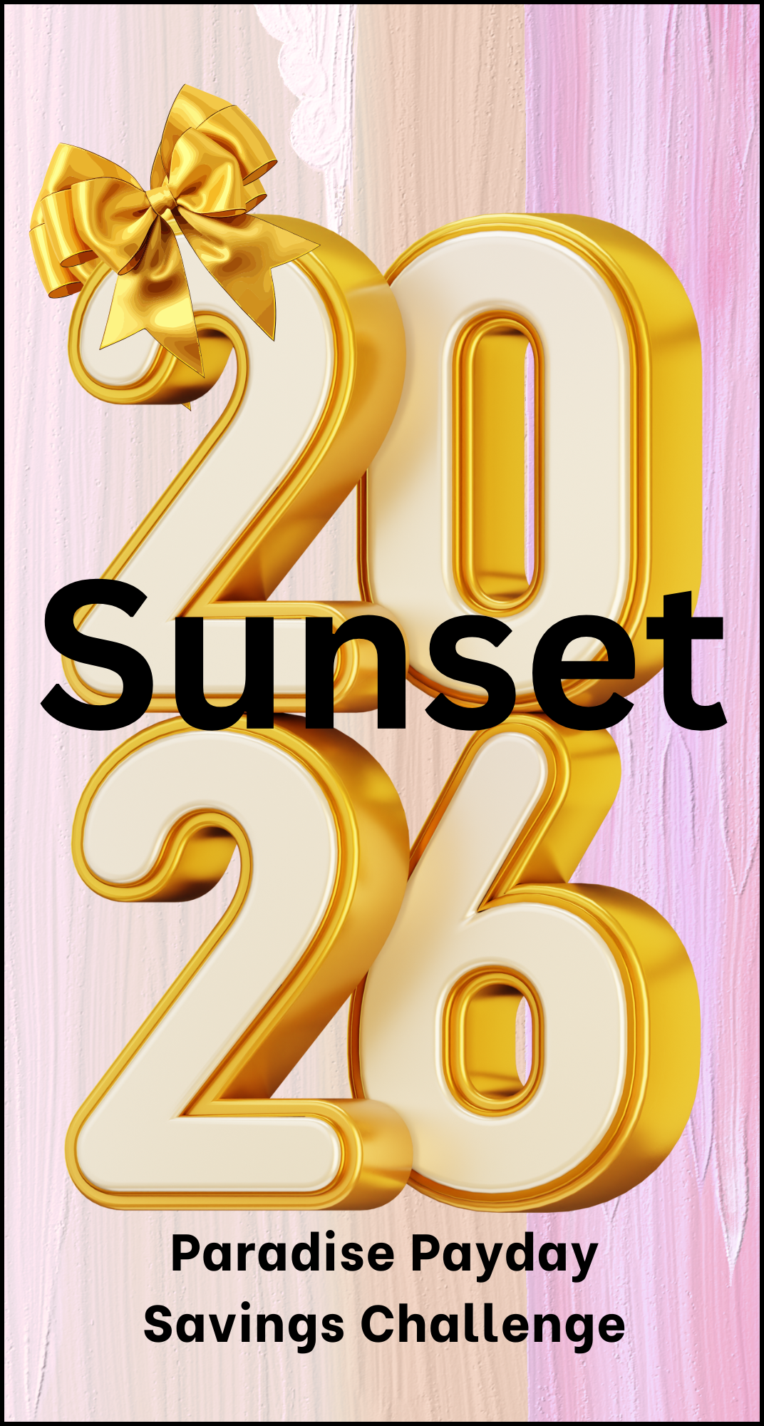 Paradise Payday Savings Challenge