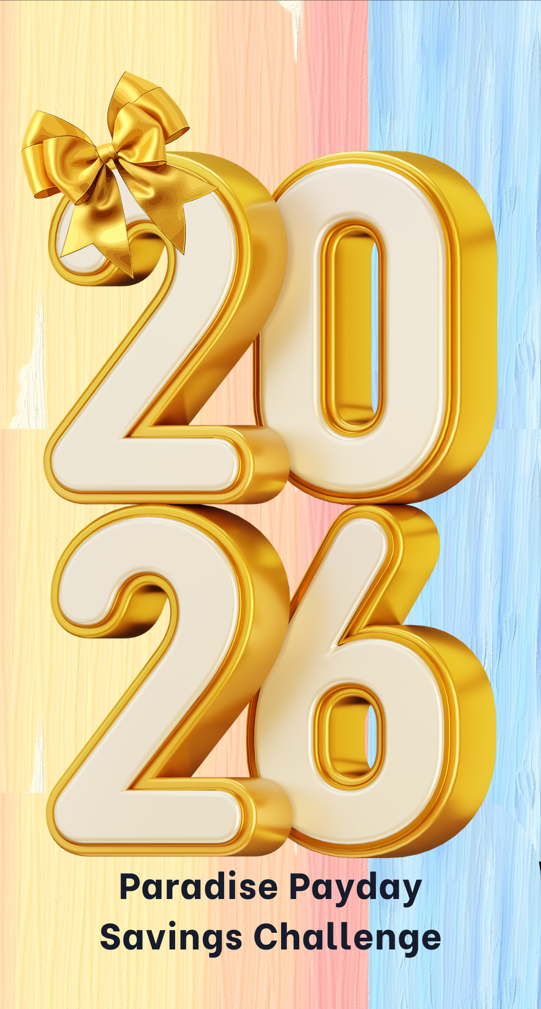 Paradise Payday Savings Challenge