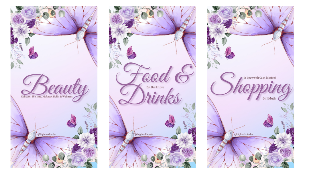 Flourish & Fund It cash envelope set