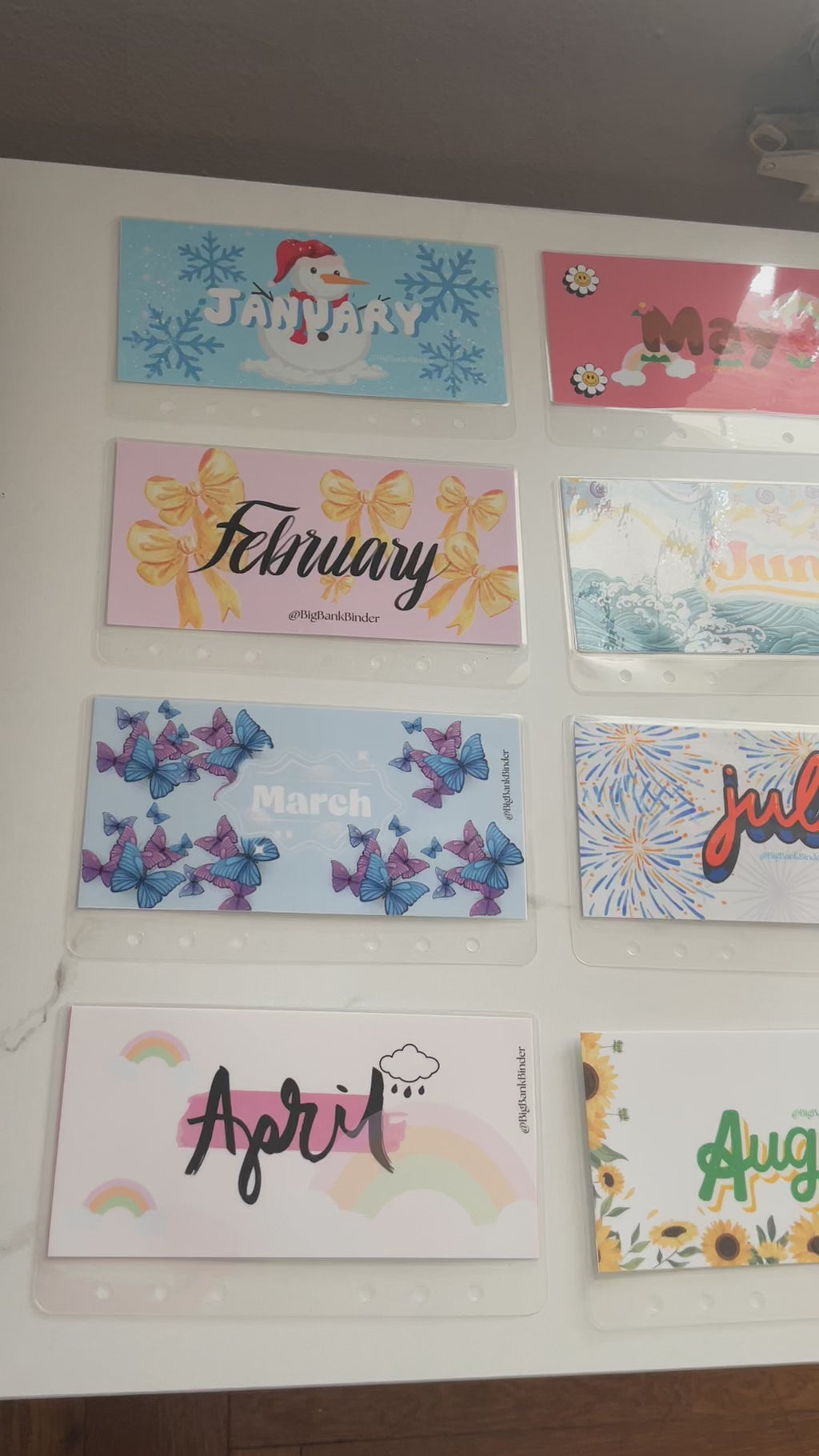 12 Month Build a Bank Savings Challenge