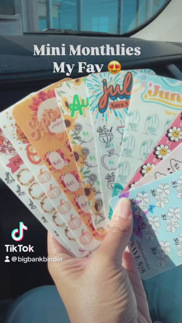 12 Month Build a Bank Savings Challenge