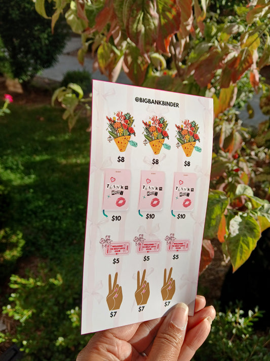 "Thank you next" savings challenge